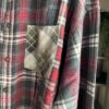【Unisex】Rebuild by Needles | リビルドバイニードルズ　Flannel Shirt 7Cut Wide Sht - A - 画像 (8)