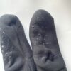 【Unisex】THE NORTH FACE | ザ・ノースフェイス　Nuptse Bootie Socks - MK ミリタリーオリーブ×TNFブラック [NN82233] - 画像 (5)