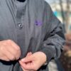 NEEDLES | ニードルズ　S.C. Army Shirt [BACK SATEEN] - BLACK - 画像 (3)