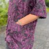 【Unisex】NEEDLES | ニードルズ　Cabana Shirt 《Flower Cut Jq.》ｰ CHARCOAL [PU224] - 画像 (5)