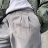 【Men's】BURLAP OUTFITTER | バーラップアウトフィッター　Fleece Track Pant Solid - GREY - 画像 (8)