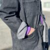 【Men's】BIG MIKE | ビッグマイク　Duck Collar Denim Coverall - BLACK DENIM - 画像 (6)
