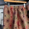 【Men's】NEEDLES | ニードルズ　String Boot-Cut Pant[Poly india Iq.] - RUST/NAVY/GREEN - 画像 (6)