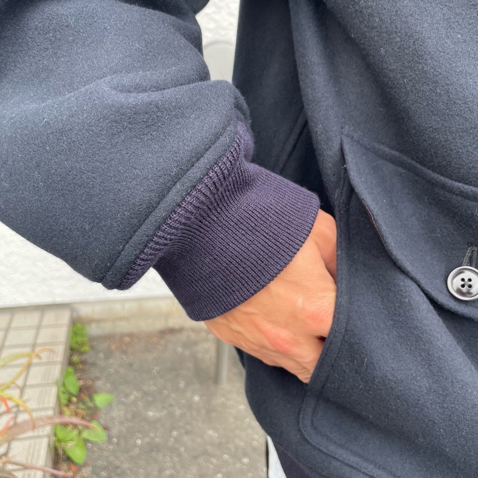 【Men's】*A VONTADE | アボンタージ Melton Driving Jacket - DARK NAVY - 画像 (5)