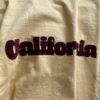 【Ladies】free rage | フリーレイジ　Rycycle Cotton Tee “Carifornia” - YELLOW - 画像 (7)