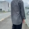 【Men's】BIG MIKE | ビッグマイク　Chambray Classic L/S Work Shirt - BLACK - 画像 (8)