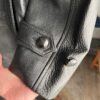 【Men's】NEEDLES | ニードルズ　Double Breasted Car Coat 《Cow Leather》- BLACK [NS077] - 画像 (5)
