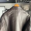 【Men's】NEEDLES | ニードルズ　Double Breasted Car Coat 《Cow Leather》- BROWN [NS077] - 画像 (7)