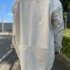 【Men's】free rage | フリーレイジ　"10oz DENIM" PLAY WORK No Collar Jacket - ECRU - 画像 (9)
