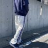 【Unisex】NEEDLES | ニードルズ　Track Pant [POLY SMOOTH] - ICE WHITE [MR286] - 画像 (6)