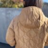 【Ladies】patagonia | パタゴニア　Kid's Quilted Puffer - GRAYLING BROWN [68150] - 画像 (10)