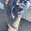【Ladies】patagonia | パタゴニア　Kid's Quilted Puffer - SMOLDER BLUE [68150] - 画像 (4)