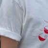 【Ladies】free rage | フリーレイジ　Rycycle Cotton Tee "MORNING OCEAN" - WHITE - 画像 (5)