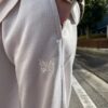 NEEDLES | ニードルズ　Zipped Sweat Pant [C/Pe Bright Jersey] - ICE WHITE [MR308] - 画像 (4)