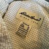 【Used】Eddie Bauer　Seersucker Check Shirt - YELLOW GREEN CHECK - 画像 (10)