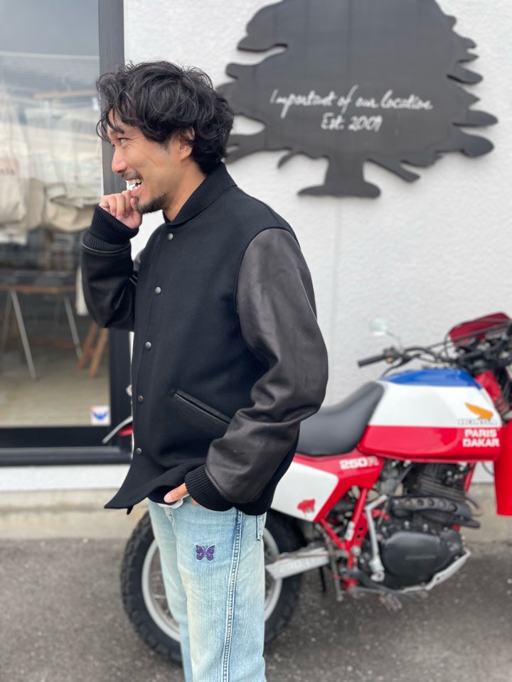 【Men's】*A VONTADE | アボンタージ Award Jacket Long - BLACK SOLID - 画像 (5)