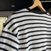 【Unisex】armi | アーミィ　peacetree別注『残布』Zan;p T Border - WHITE BORDER - 画像 (18)