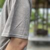 【Men's】patagonia | パタゴニア　M's Cap Cool Daily Graphic Shirt - LANDS TRAILWAYS : SEABIRD GREY X-DYE [45355] - 画像 (5)