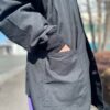 NEEDLES | ニードルズ　S.C. Army Shirt [BACK SATEEN] - BLACK - 画像 (4)