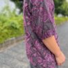 【Unisex】NEEDLES | ニードルズ　Cabana Shirt 《Flower Cut Jq.》ｰ CHARCOAL [PU224] - 画像 (4)