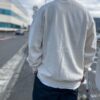 【Unisex】Import Brand　Garment Dyed Crew Swat - IVORY - 画像 (7)