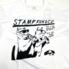 【Unisex】STAMP Run&Co | スタンプ ランアンドカンパニー　STAMP Long Sleeve Tee "Two Cats" - WHITE - 画像 (15)