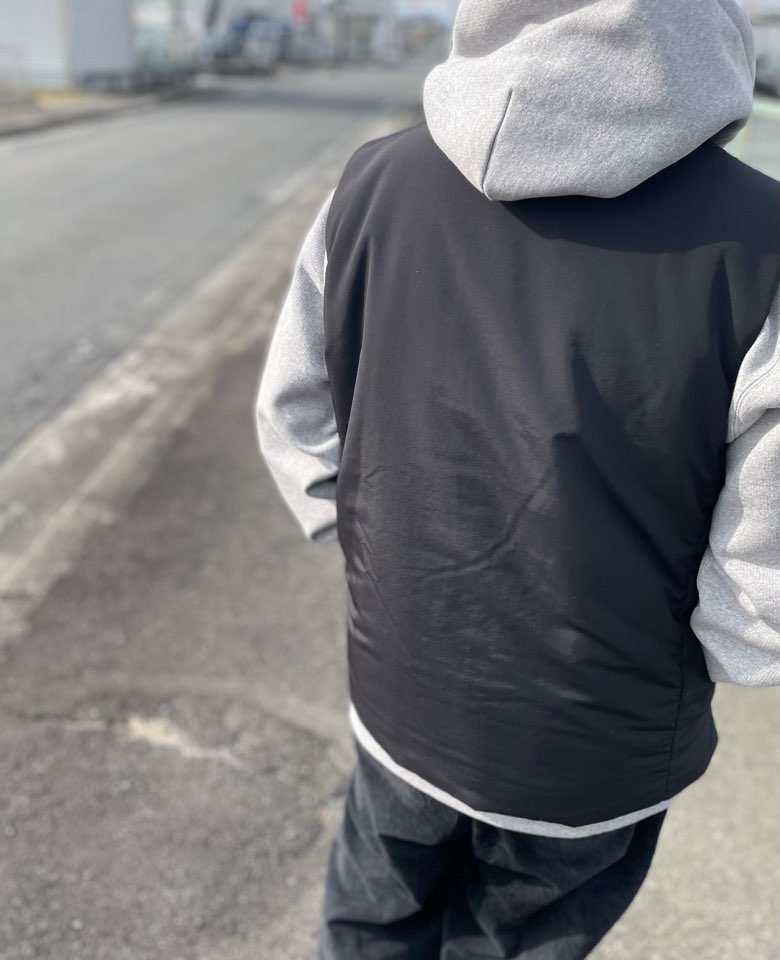 【Men's】melple | メイプル Ventura Vest - BLACK×BLUE - 画像 (12)