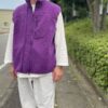 【Men's】melple | メイプル　Mercad Wool Vest - PURPLE - 画像 (9)