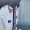 【Unisex】NEEDLES | ニードルズ　Track Pant [POLY SMOOTH] - ICE WHITE [MR286] - 画像 (3)