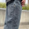 【Unisex】MADE by sunny side up. | メイド バイ サニーサイドアップ　Re Tarpered Duck Pants - BLACK / SIZE 2 [SR-193-005] - 画像 (6)