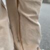 【Unisex】MADE by sunny side up. | メイド バイ サニーサイドアップ　Re Tarpered Duck Pants - BEIGE / SIZE 3 [SR-193-005] - 画像 (8)