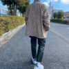 【Men's】NEEDLES | ニードルズ　C.P. Jacket [Poly Taffeta / Animal Printed] - BEIGE - 画像 (11)