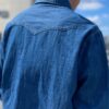 【Men's】*A VONTADE | アボンタージ　Lax Western Shirts - FADE INDIGO [VTD-0370-SH] - 画像 (8)