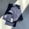 【Unisex】Cozy Cashmere Company | コージーカシミヤカンパニー　 Cashmere Single Rib Scarf - NAVY - 画像 (3)