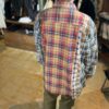 【Unisex】Rebuild by Needles | リビルドバイニードルズ　Flannel Shirt 7Cut Wide Sht - C - 画像 (5)
