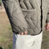 【Men's】EEL Products | イールプロダクツ　Quilt Warmer３ - OLIVE - 画像 (6)