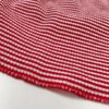 【Ladies】Healthknit | ヘルスニット　Basic Waffle Crewneck S/S Tee BASIC WAFFLE CREWNECK S/S - RED×OFF BORDER [602S] - 画像 (10)