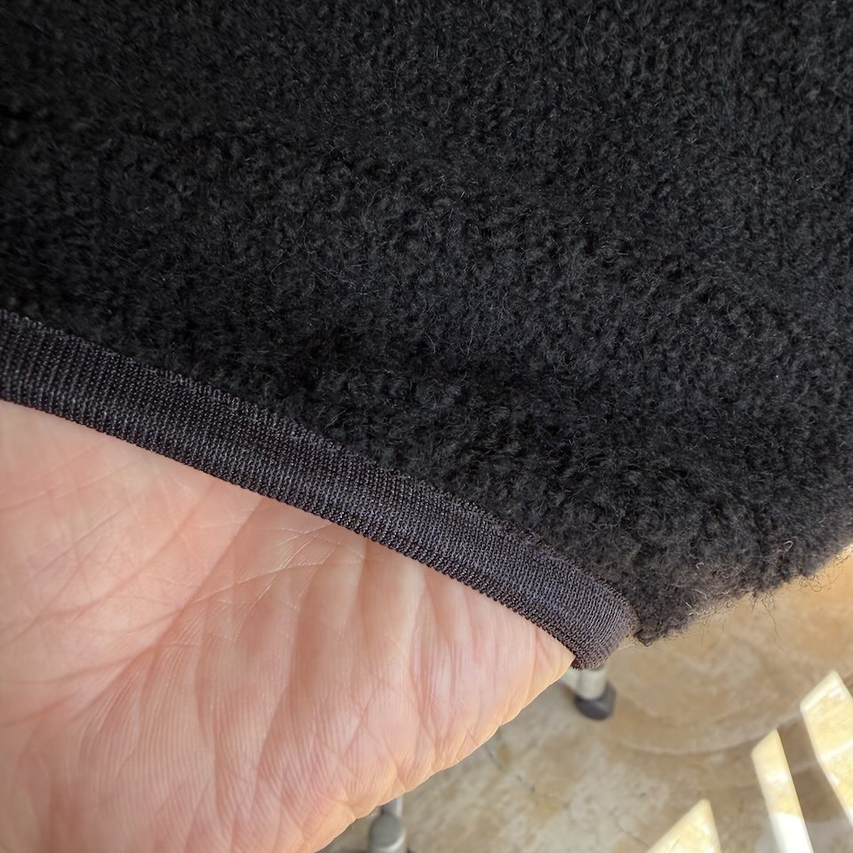 【Men's】*A VONTADE | アボンタージ Wool Pile Zip Cardigan - BLACK - 画像 (12)