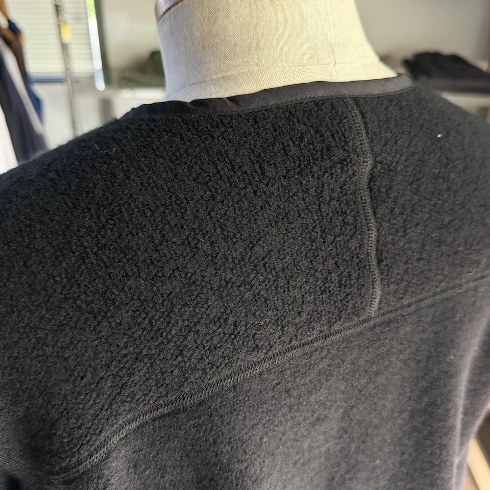【Men's】*A VONTADE | アボンタージ Wool Pile Zip Cardigan - BLACK - 画像 (13)