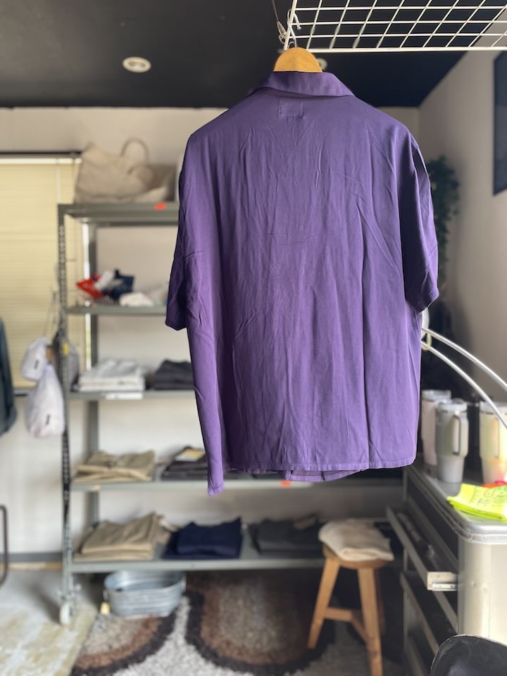 【Men's】BIG MIKE | ビッグマイク Rayon Aloha Open Slit S/S Shirts - DEEP NAVY - 画像 (14)