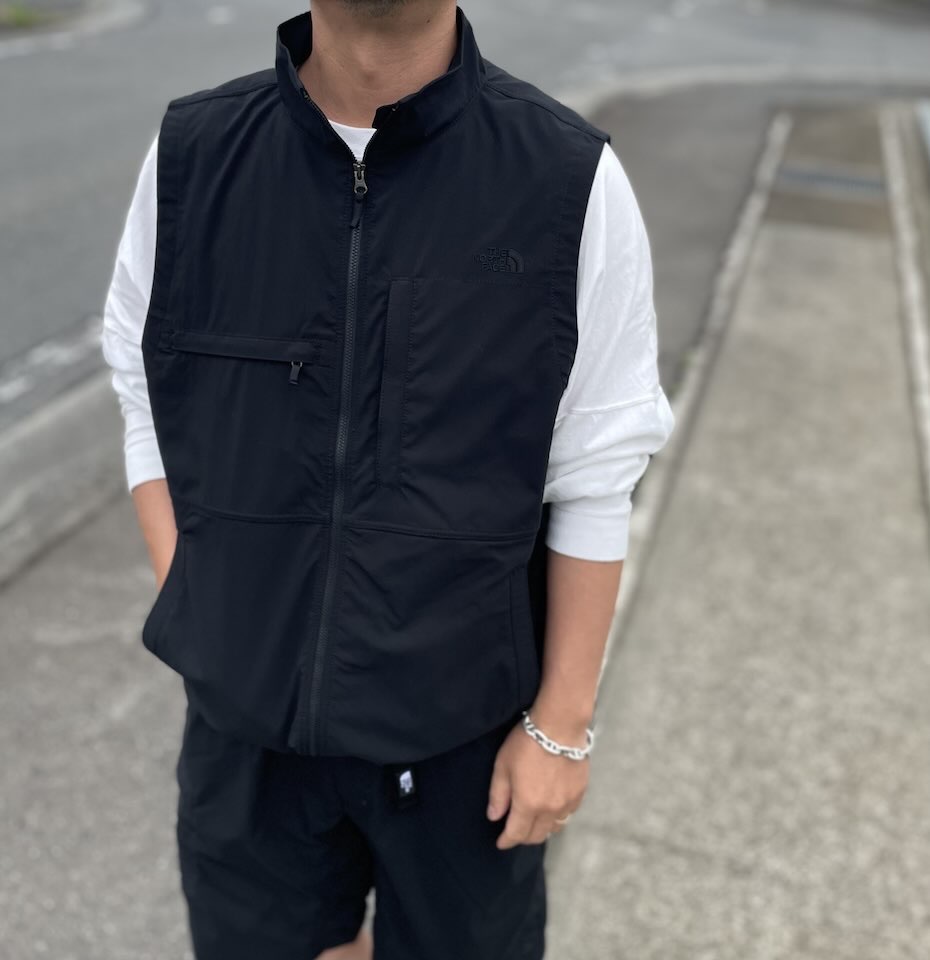 【Unisex】THE NORTH FACE | ザ・ノースフェイス Trip Field Vest - BLACK - 画像 (9)