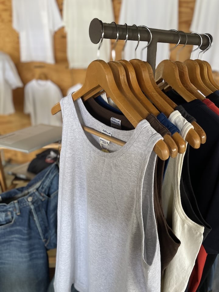 【Men's】WALLA WALLA SPORT | ワラワラスポーツ Solid Tank Top - ASH GREY - 画像 (6)