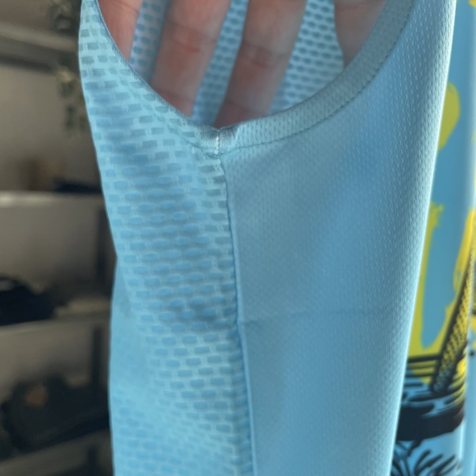 【Men's】STAMP RUN&CO | スタンプ ランアンドコー STAMP Daily Tank "Support Your Local Trails" - SAX BLUE - 画像 (11)