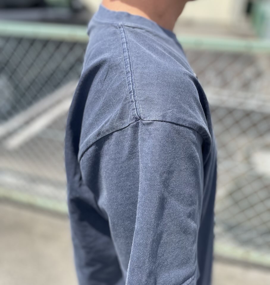 【Men's】BIG MIKE | ビッグマイク Pigment Sunglasses Pocket S/S Tee - NAVY - 画像 (6)