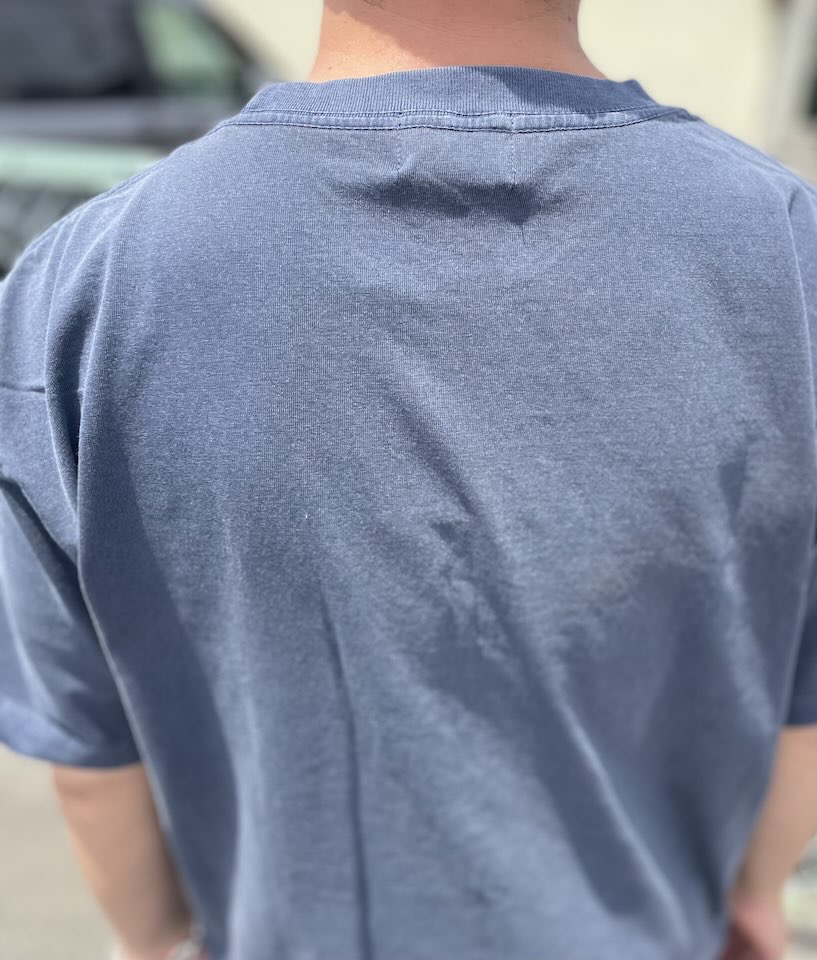 【Men's】BIG MIKE | ビッグマイク Pigment Sunglasses Pocket S/S Tee - NAVY - 画像 (7)
