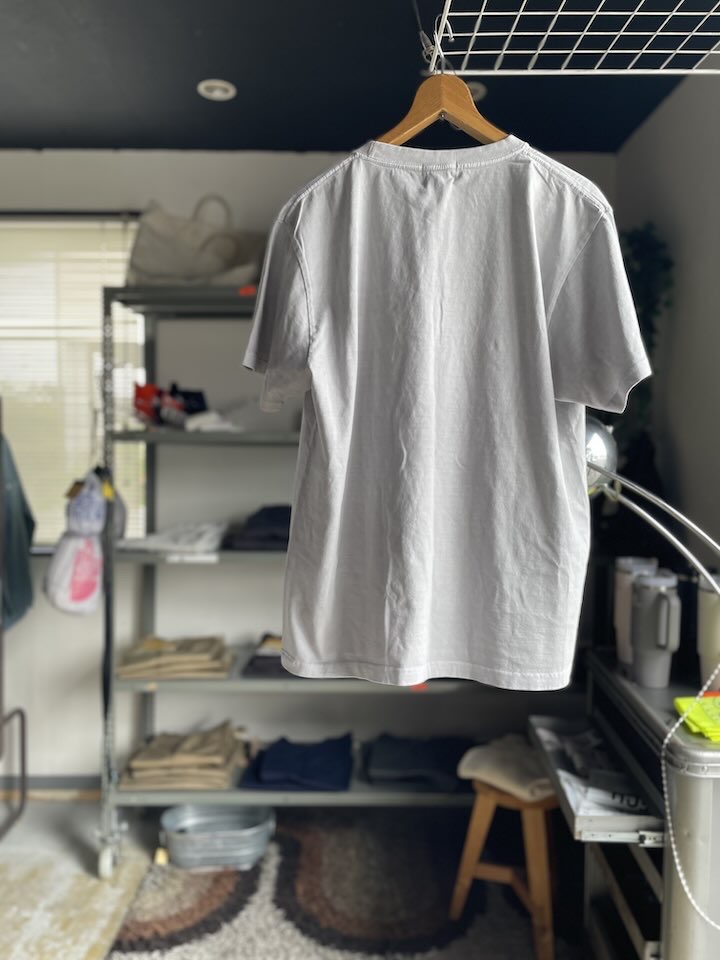 【Men's】BIG MIKE | ビッグマイク Pigment Sunglasses Pocket S/S Tee - ICE GREY - 画像 (12)