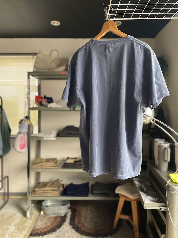 【Men's】BIG MIKE | ビッグマイク Pigment Sunglasses Pocket S/S Tee - NAVY - 画像 (13)