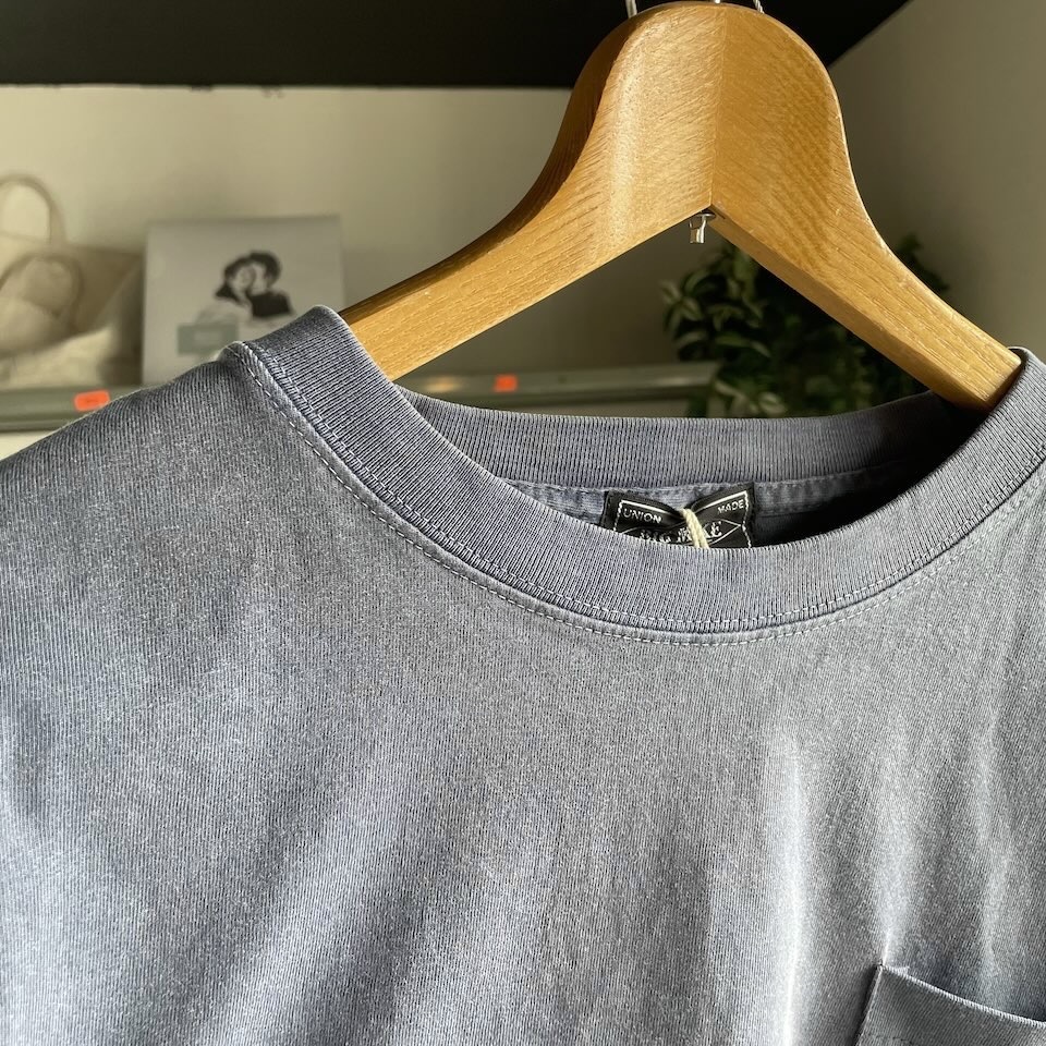 【Men's】BIG MIKE | ビッグマイク Pigment Sunglasses Pocket S/S Tee - NAVY - 画像 (8)