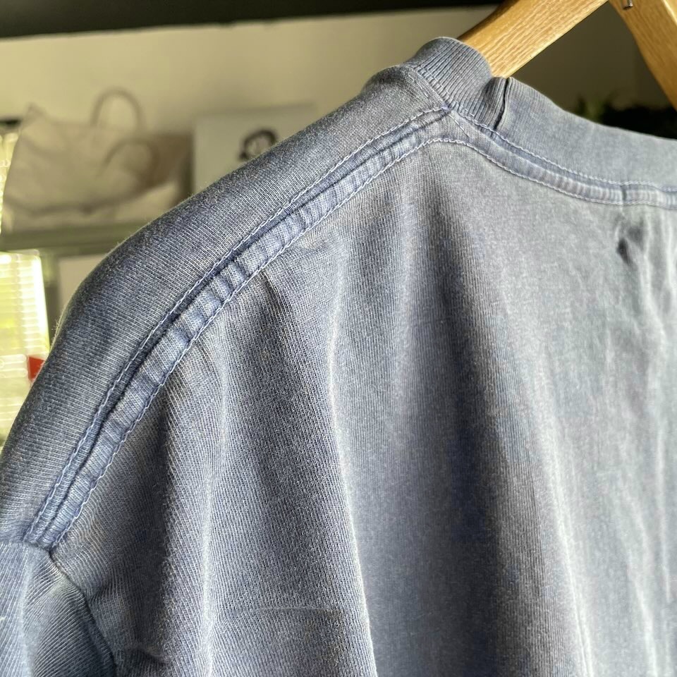 【Men's】BIG MIKE | ビッグマイク Pigment Sunglasses Pocket S/S Tee - NAVY - 画像 (11)