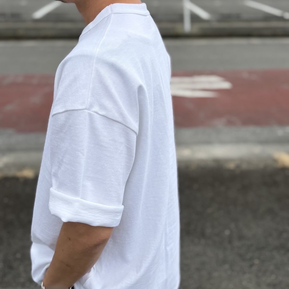 【Unisex】armi | アーミィ 『残布』Zan;p T Oversize - WHITE - 画像 (7)